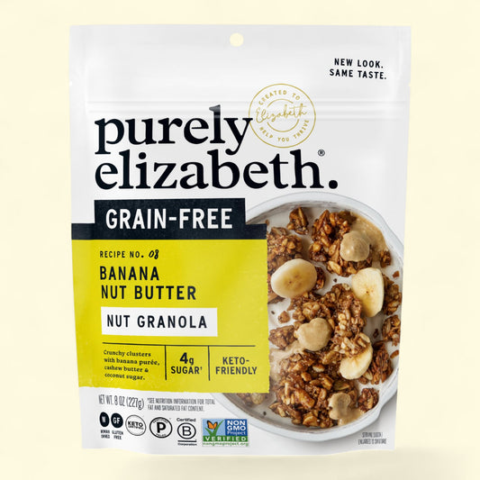 Purely Elizabeth Nut Granola, Banana Nut Butter, 8 oz