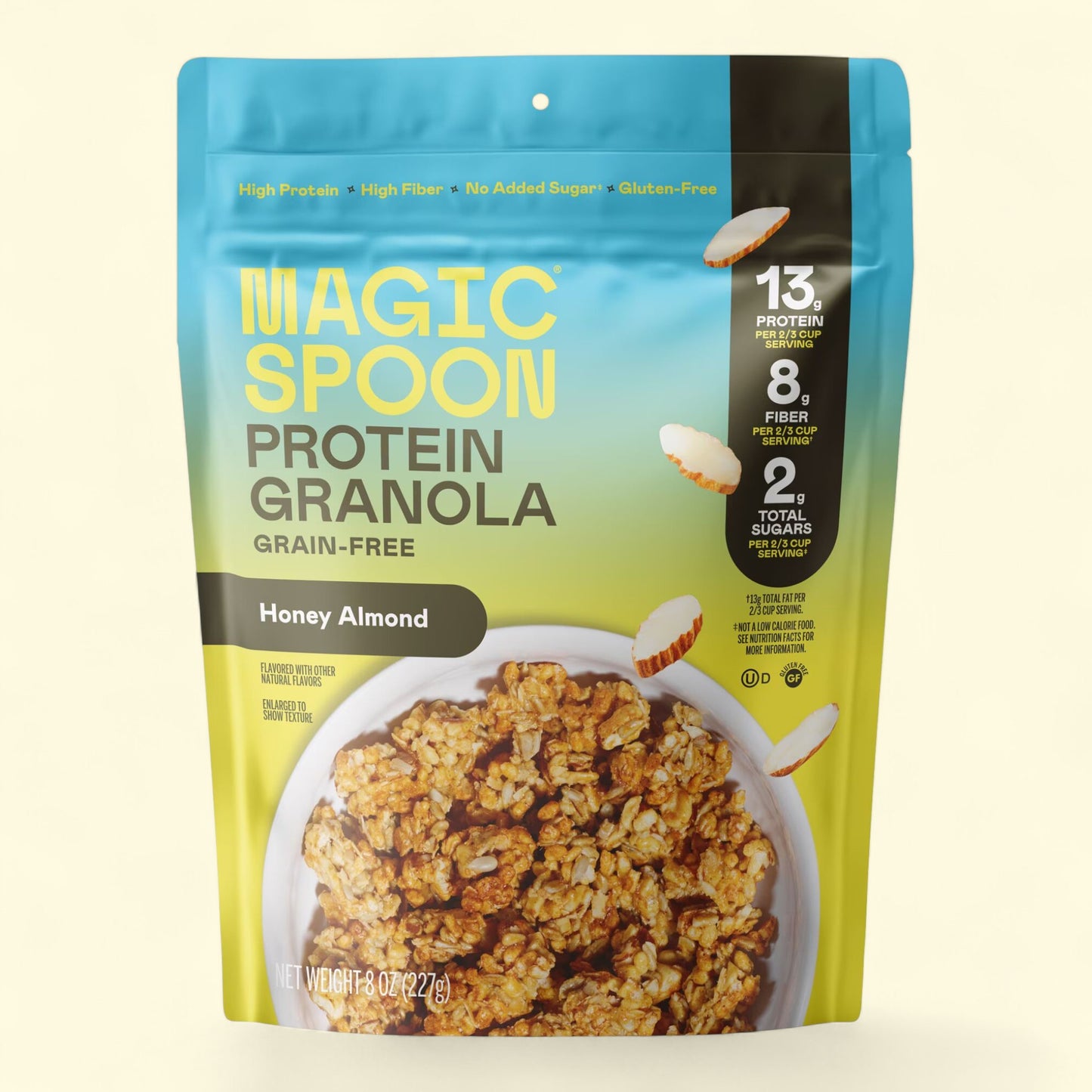 Magic Spoon Honey Almond Protein Granola, 8 oz