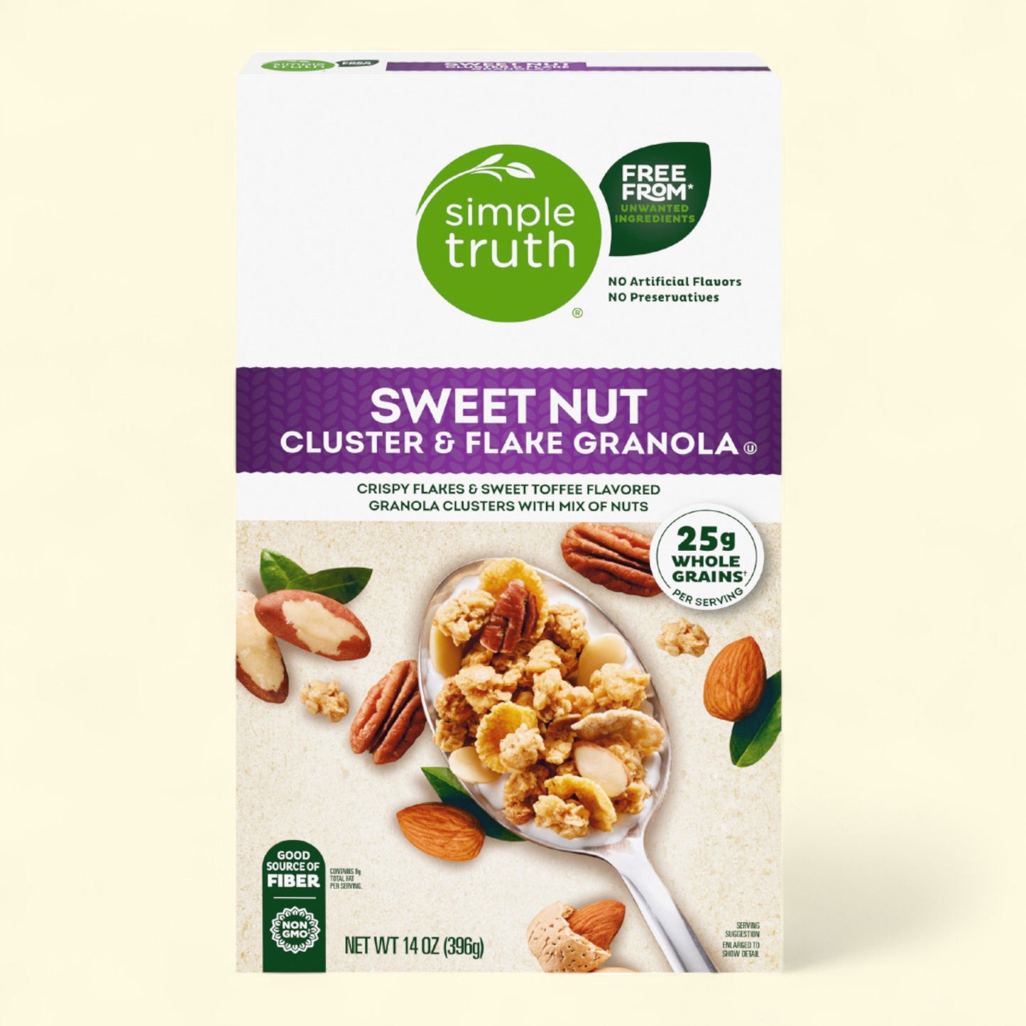 Simple Truth Sweet Nut Cluster & Flake Granola, 14 oz