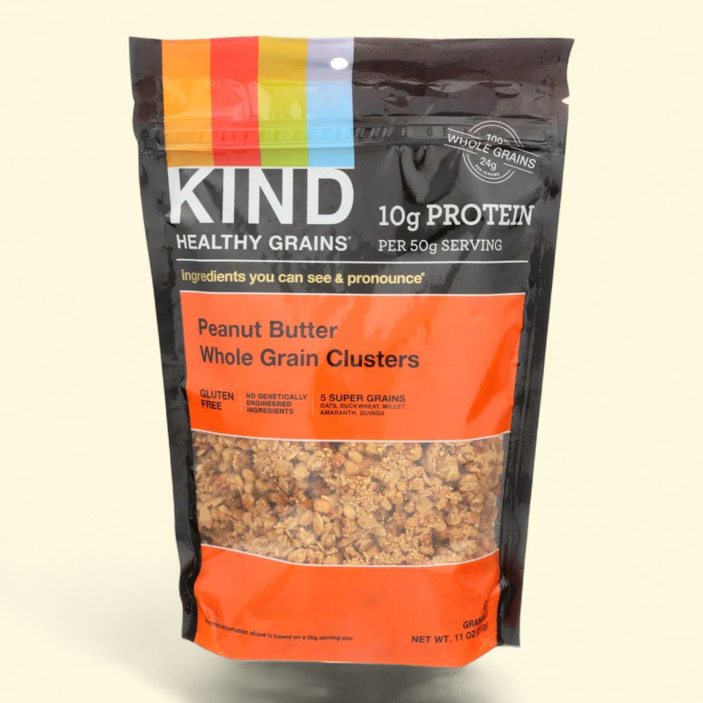 Kind Healthy Grains, Peanut Butter Protein Granola Clusters, 11 oz.