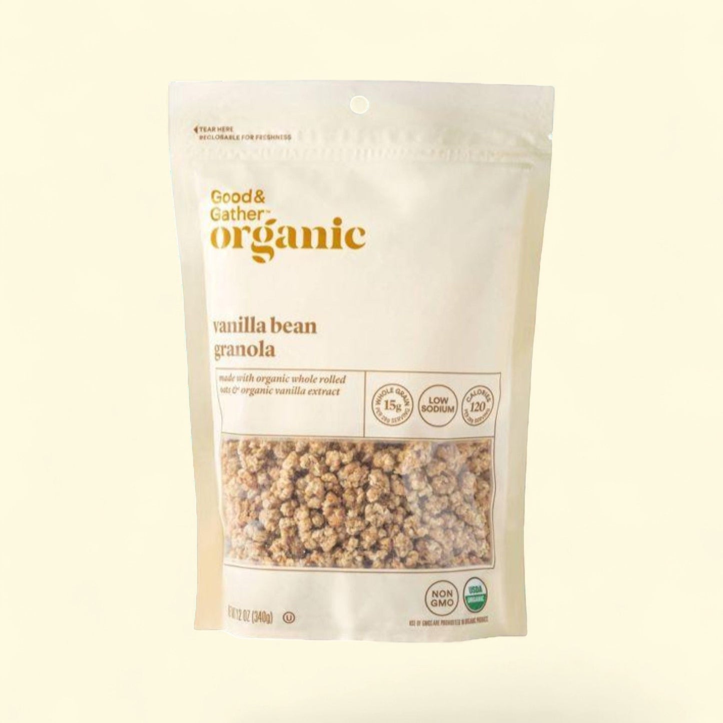 Good & Gather Vanilla Bean Granola, 12oz — authentic US product shipped worldwide by Treatspree