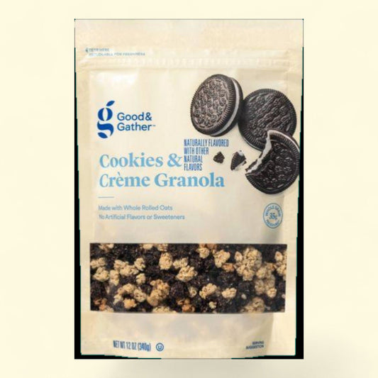 Good & Gather, Cookies & Cream Granola, 12oz