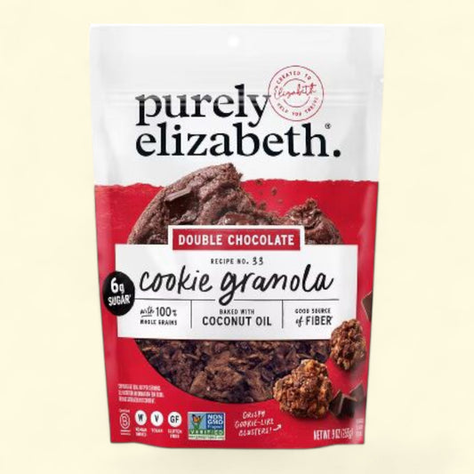 Purely Elizabeth Double Chocolate Cookie Granola, 9oz