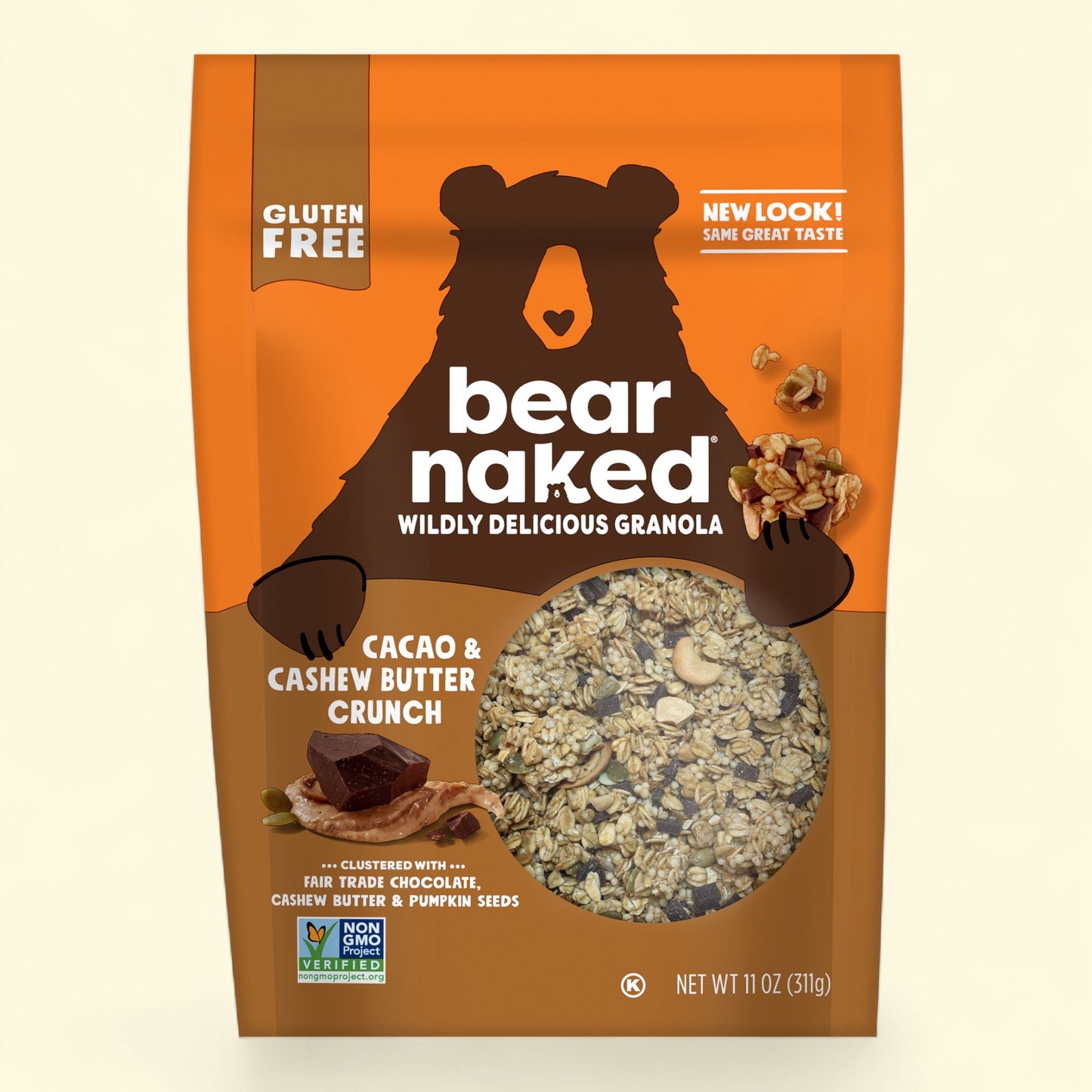 Bear Naked Cacao and Cashew Butter Granola, 11 oz