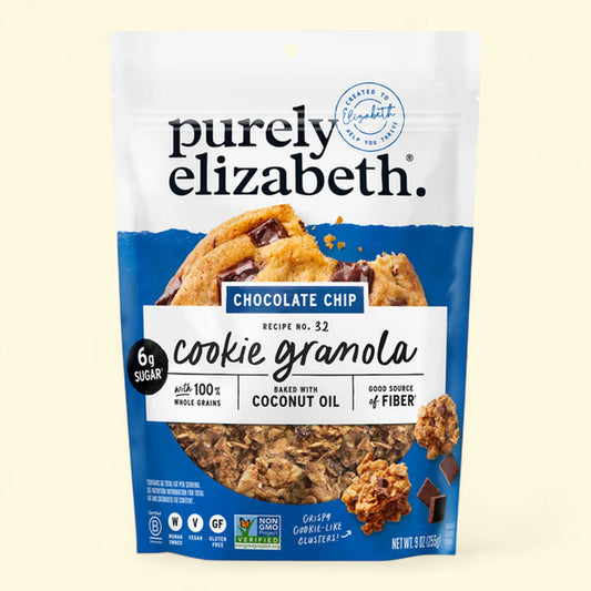 Purely Elizabeth Chocolate Chip Cookie Granola, 9oz