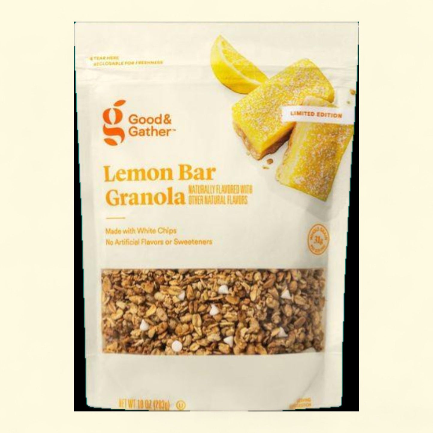 Good & Gather Lemon Bar Granola, 10oz