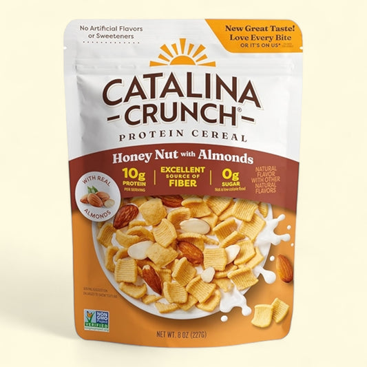 Catalina Crunch Honey Crunch Granola with Cashews, 8oz