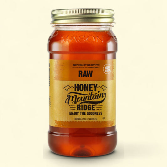 Mountain Ridge Raw Honey, 32 oz