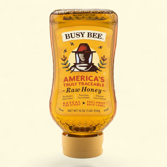 Miel américain Busy Bee Raw, 450 g