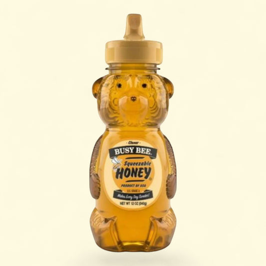 Busy Bee U.S.A. Honey, 12 oz Bottle