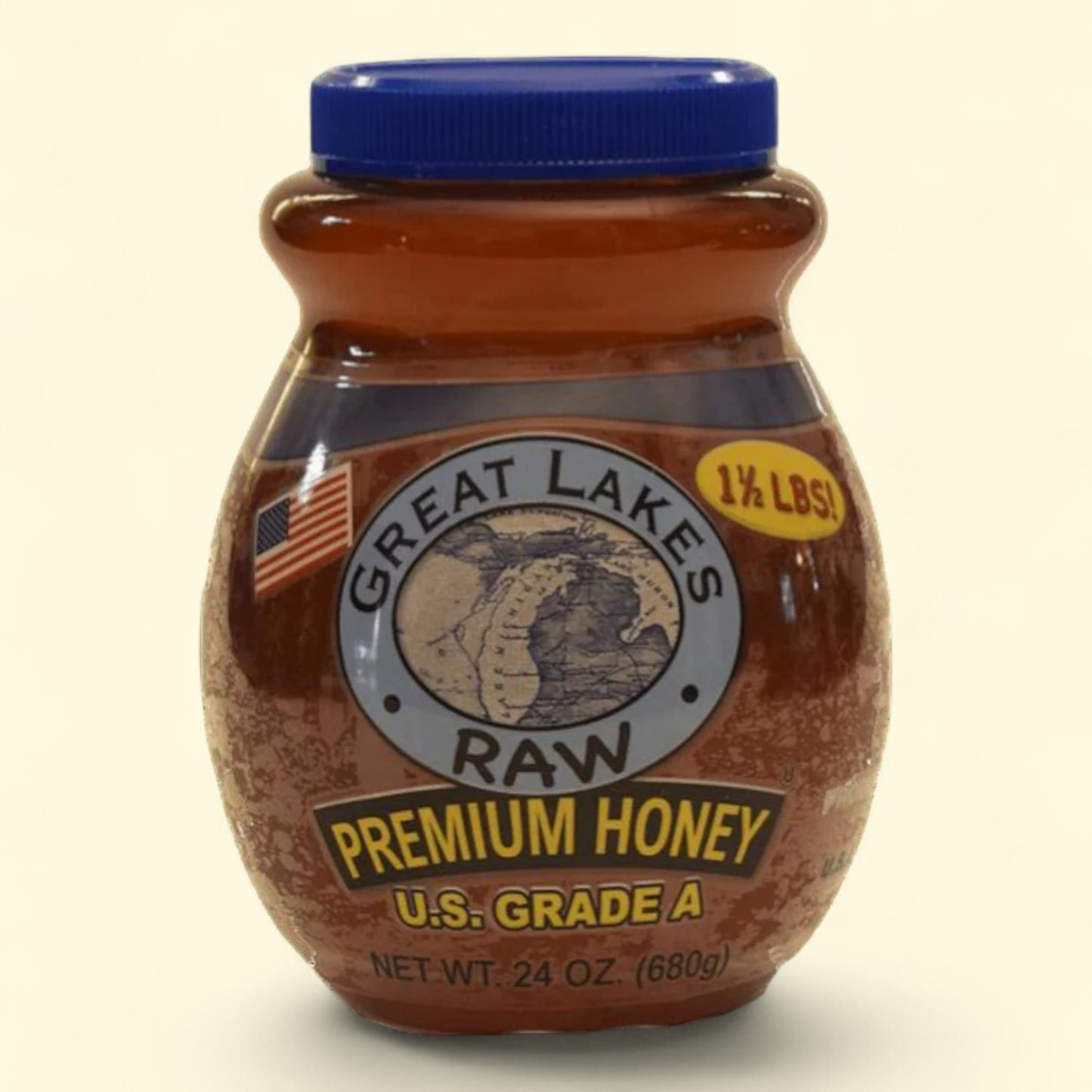 Great Lakes Premium Honey, 24 oz