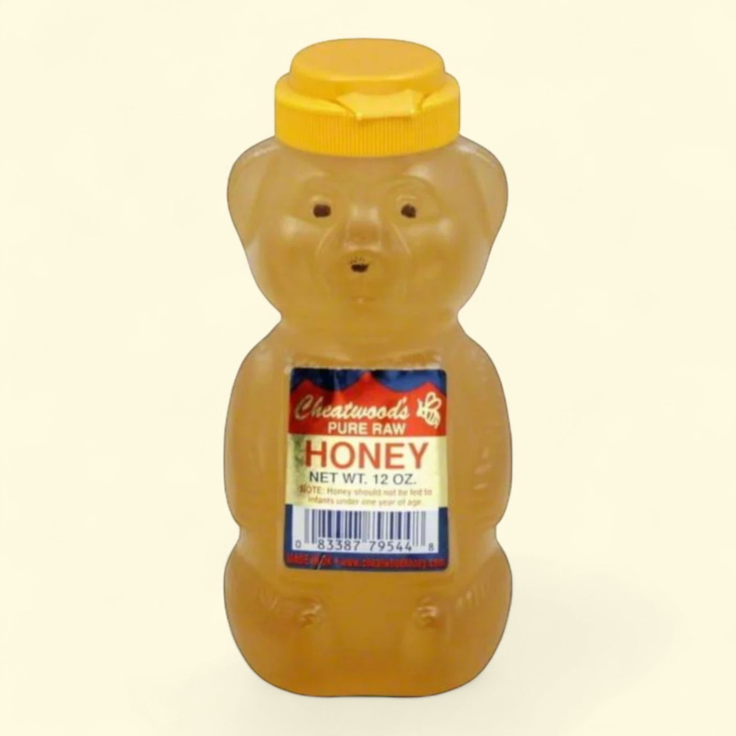 Cheatwood's Pure Raw Honey, 12 oz.