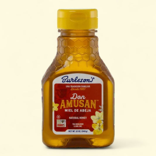 Don Amusan Burleson's Natural Honey, 12 oz