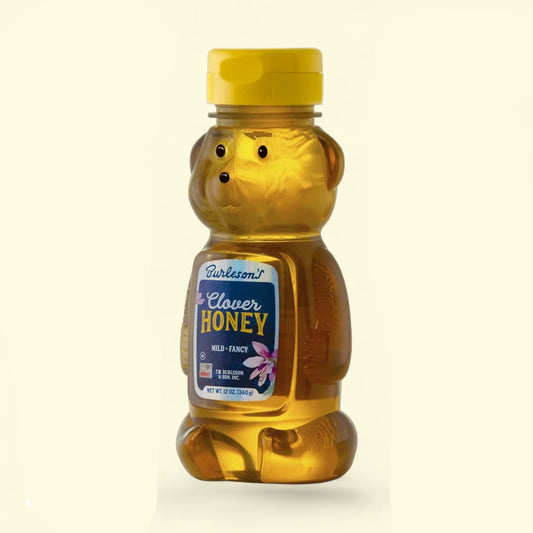Burleson's Natural Clover Honey, 12 fl. oz.