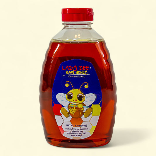 Lady Bee Natural Honey, 32 oz