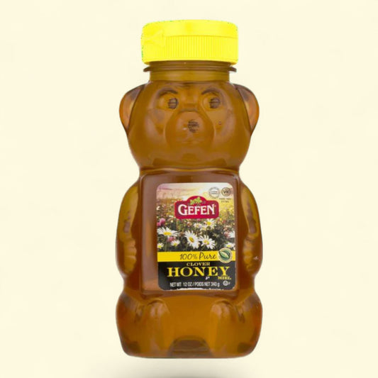 Gefen Clover Honey Bear, 12oz