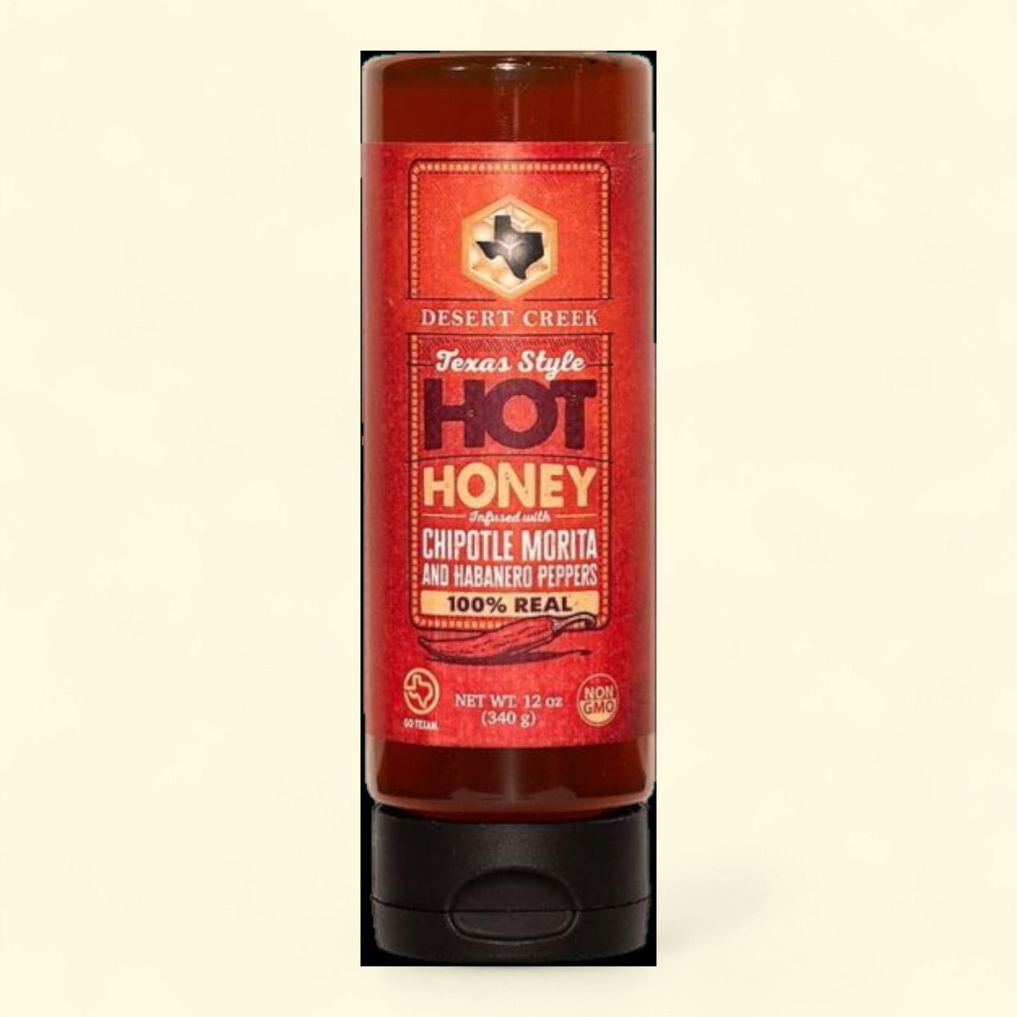 Desert Creek Texas Style Hot Honey, 12oz