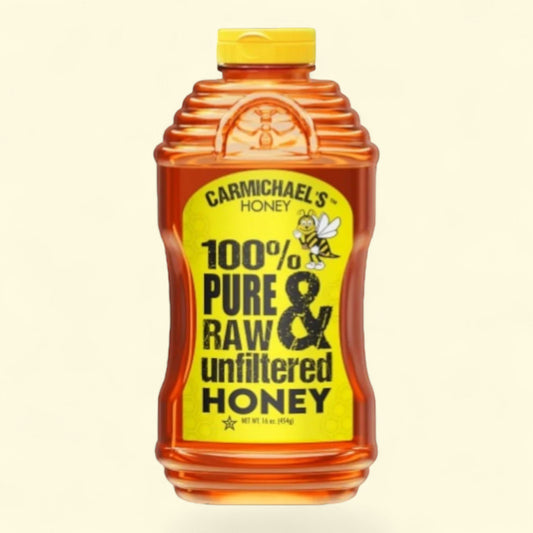 Carmichael's™ Honey, 100% Pure & Raw, Unfiltered, 16oz