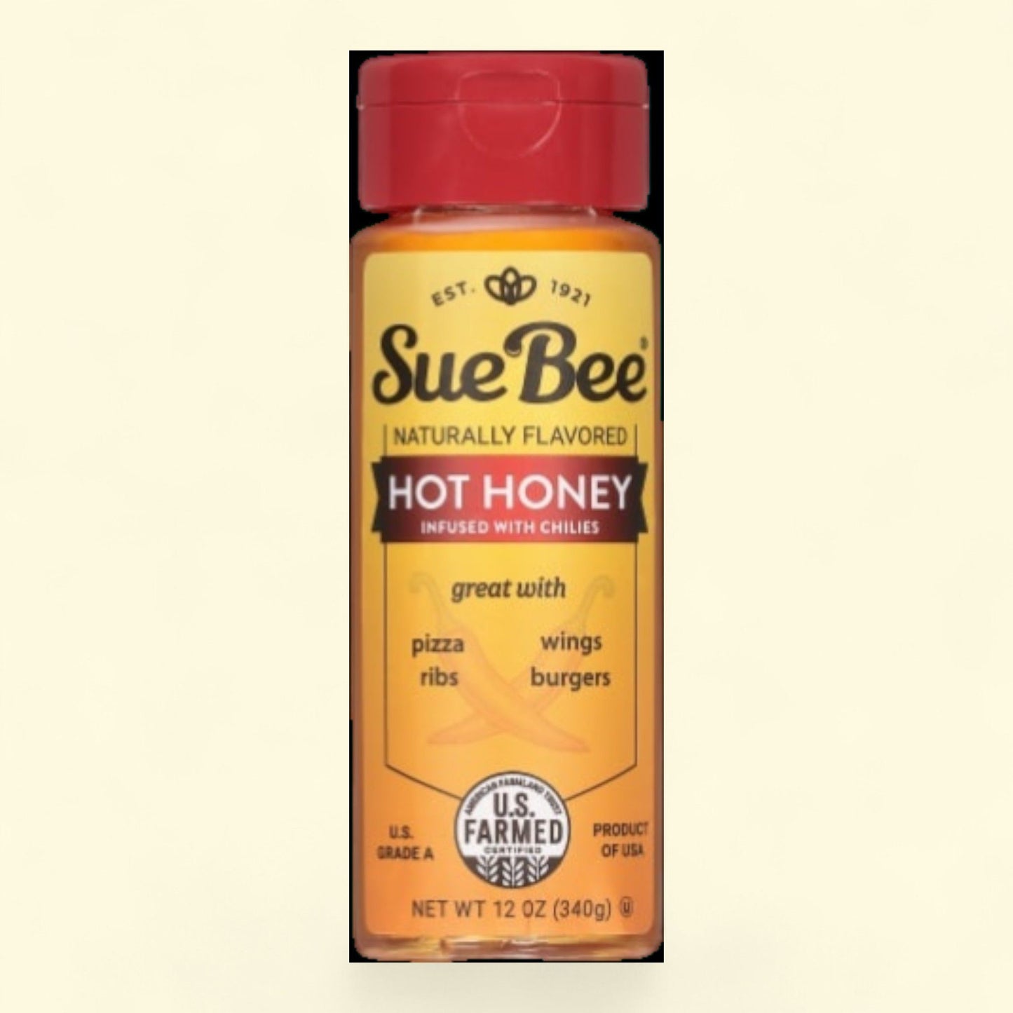 Sue Bee, Chile Infused Hot Honey, 12oz
