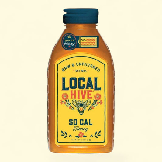 Local Hive So Cal Raw & Unfiltered Honey, 24oz
