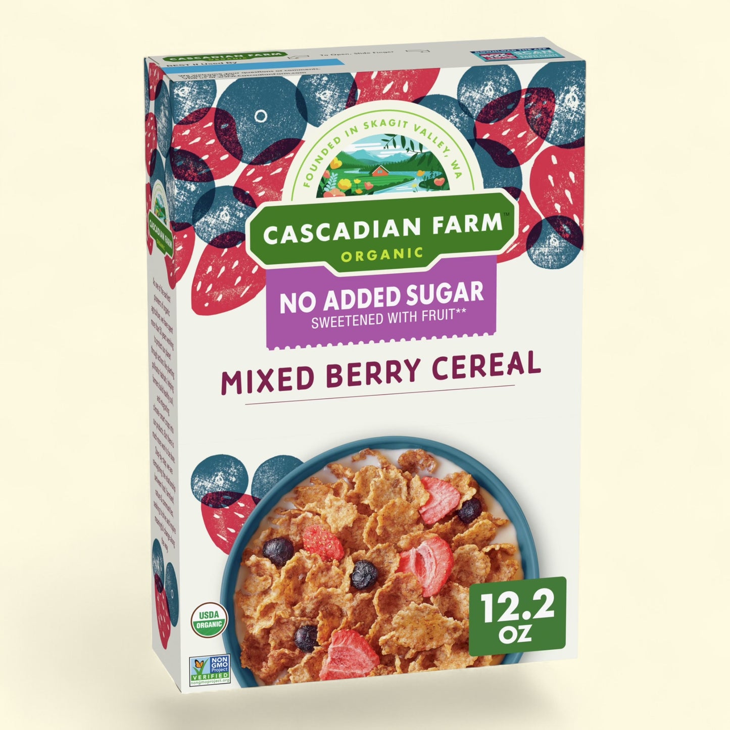 Céréales pour le petit-déjeuner aux fruits rouges Cascadian Farm, 355 g
