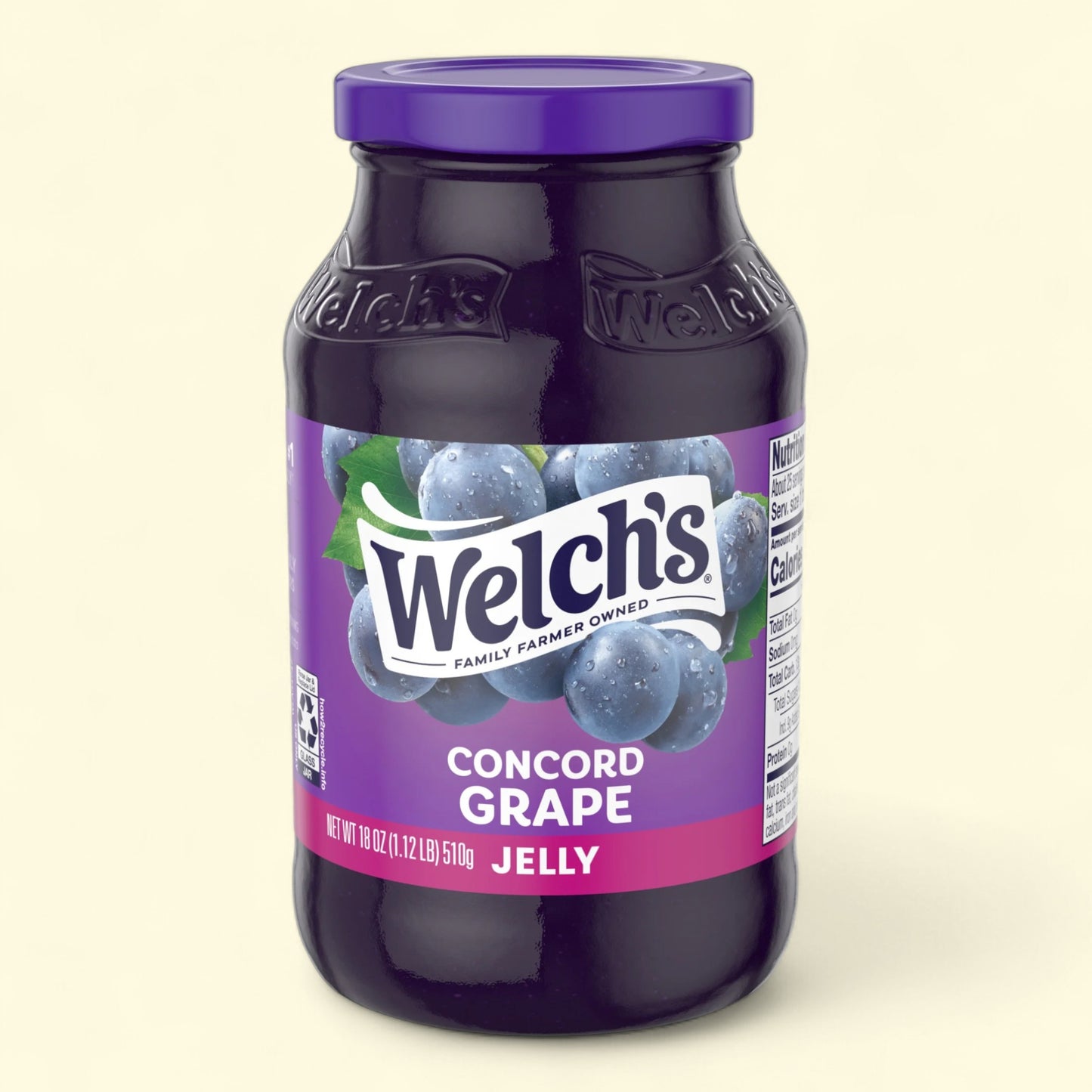 Confiture de raisin Concord Welch's, pot de 510 g