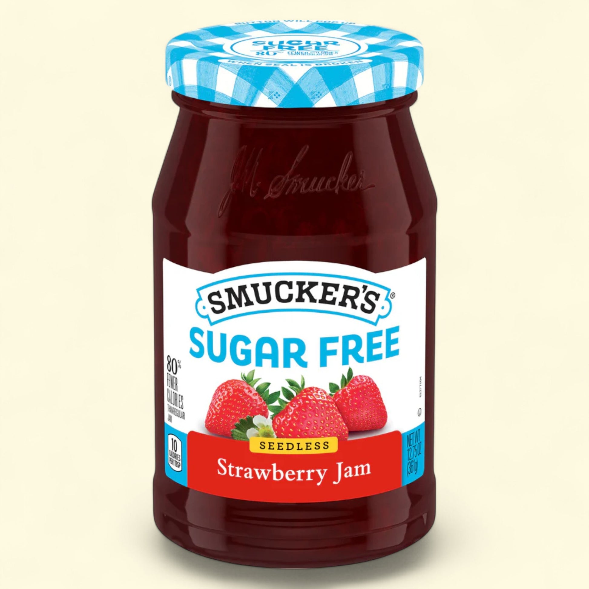 Confiture de fraises sans pépins et sans sucre Smucker's, 360 g