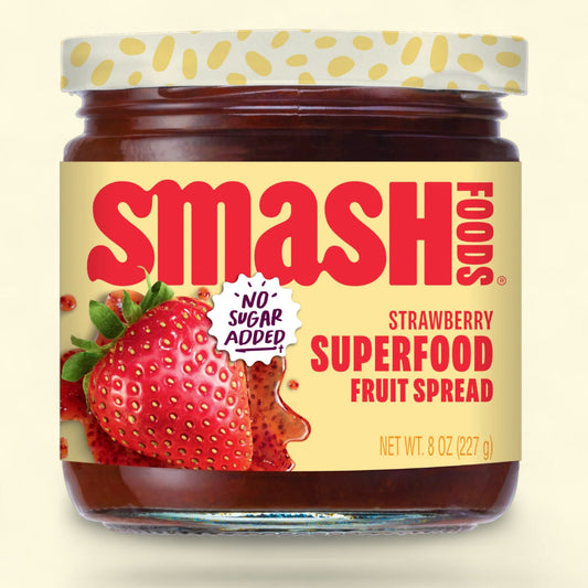 Chia Smash Strawberry Jam, 8 oz