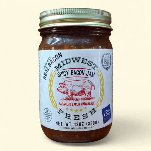 Midwest Fresh Spicy Bacon Jam, 13 oz