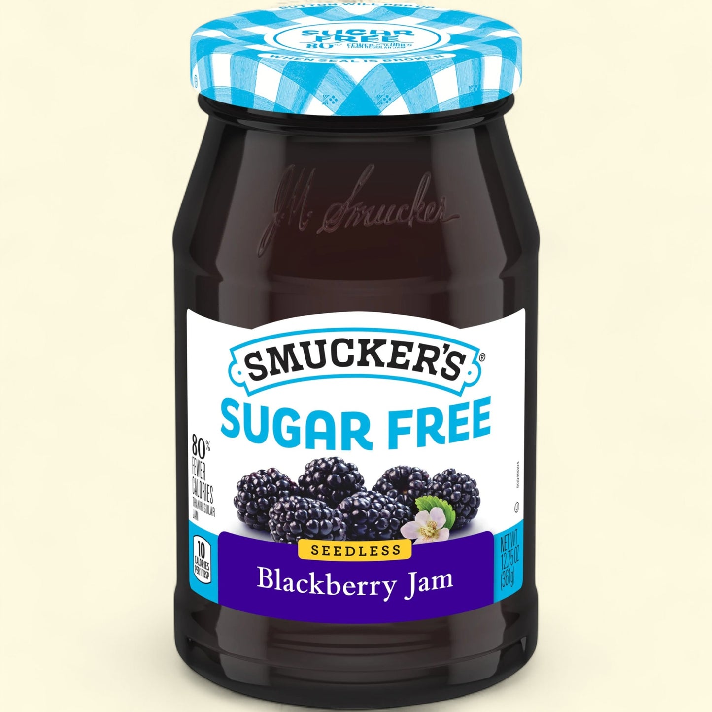 Confiture de mûres sans pépins et sans sucre Smucker's, 360 g