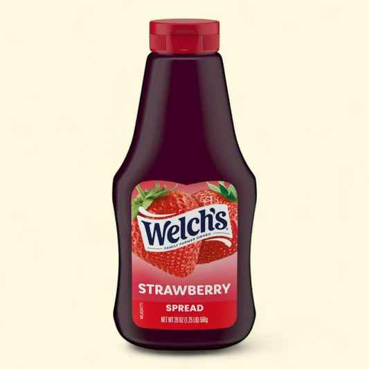 Confiture de fraises Welch's, flacon souple, 567 g