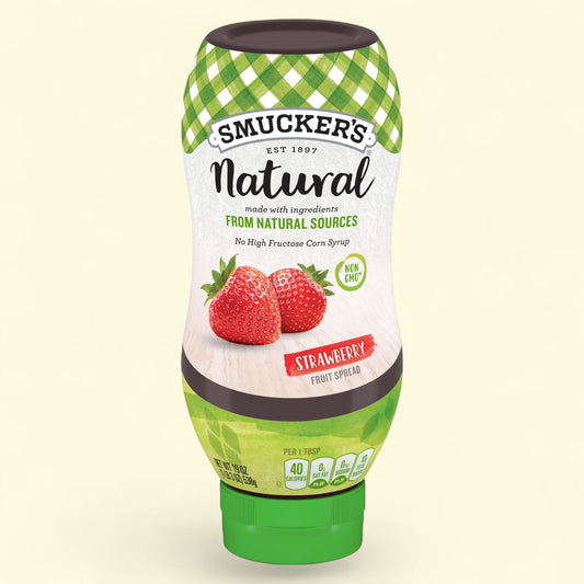 Confiture de fraises naturelle Smucker's, flacon souple, 560 g