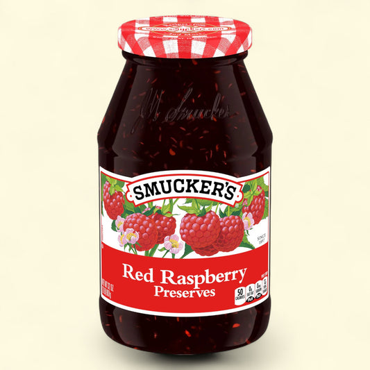 Confiture de framboises rouges Smucker's, 907 g