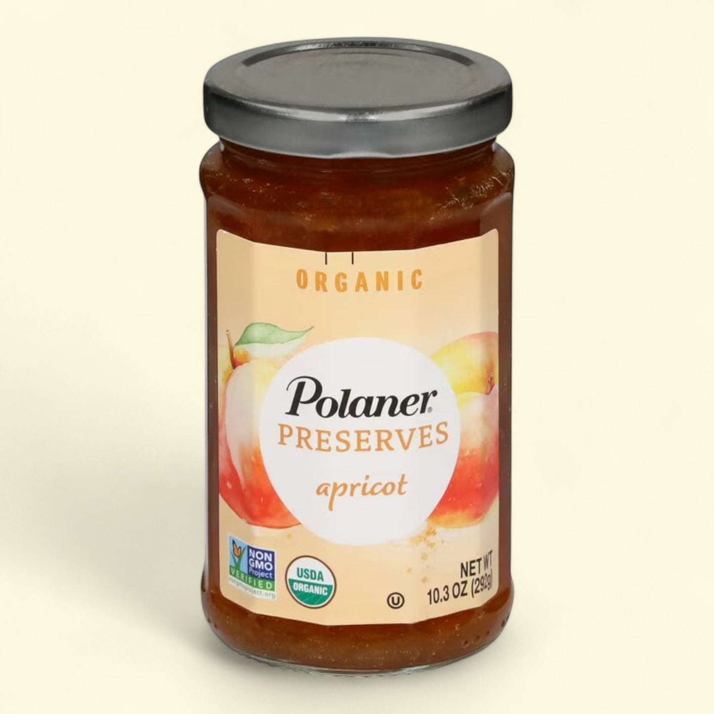 Polaner Apricot Preserves, 10.3 oz Jar