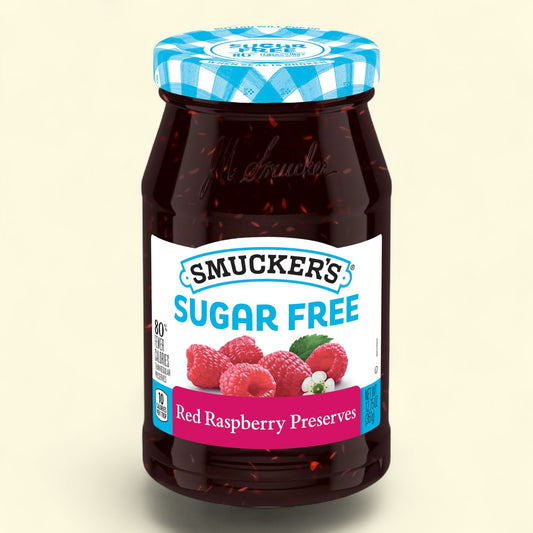 Confiture de framboises rouges Smucker's édulcorée au Splenda, 360 g