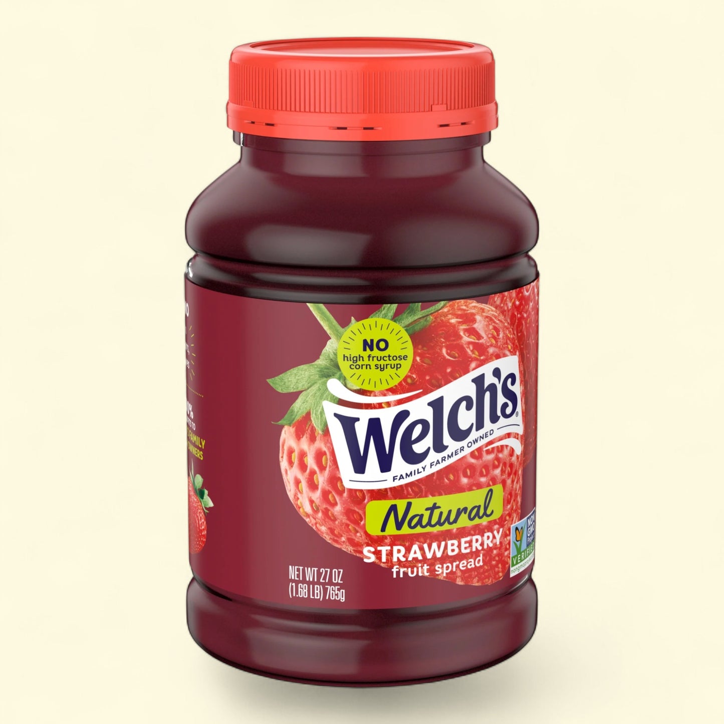 Confiture de fraises naturelle Welch's, 765 g