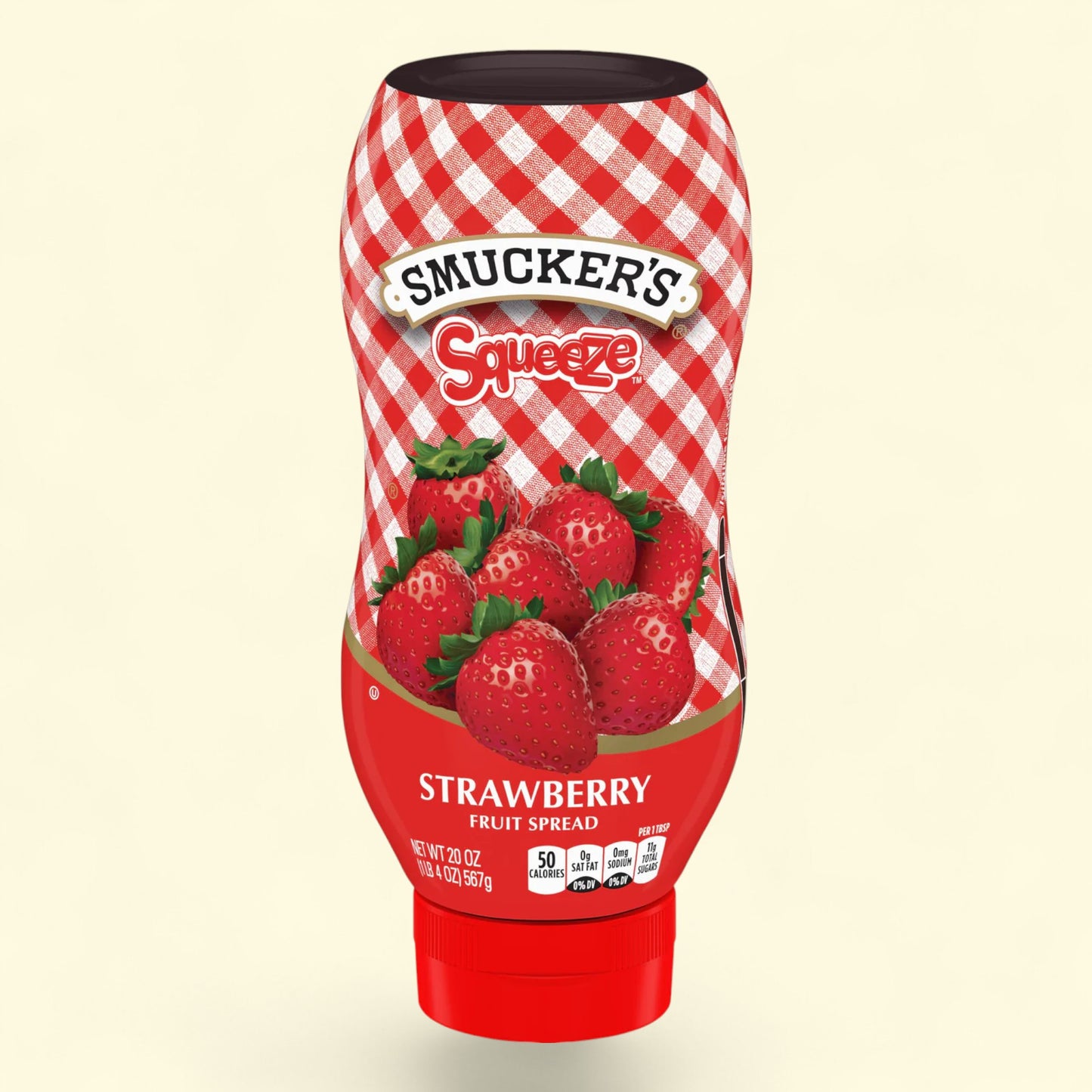 Smucker's Squeeze Strawberry Fruit Spread, 20 oz