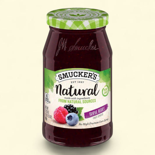 Confiture aux trois baies Smucker's Natural, 485 g