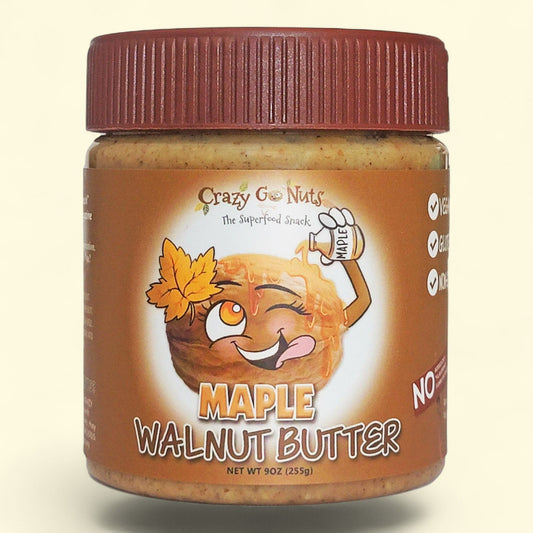 Beurre de noix Crazy Go Nuts, à l'érable, 255 g