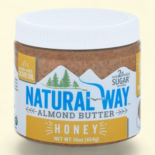 Beurre d'amande au miel Natural Way, 450 g