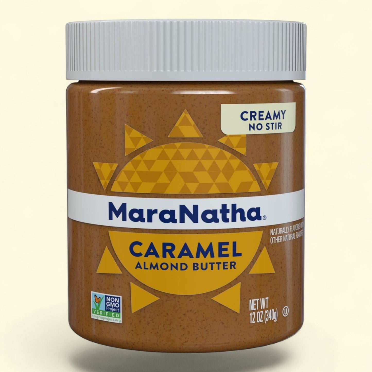 Beurre d'amande au caramel crémeux MaraNatha, 340 g