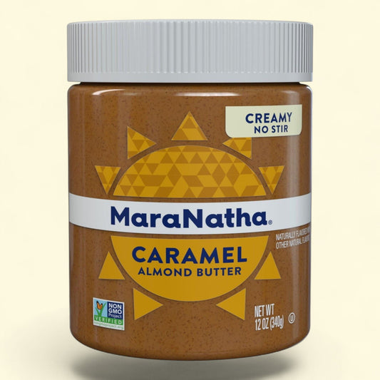 Beurre d'amande au caramel crémeux MaraNatha, 340 g
