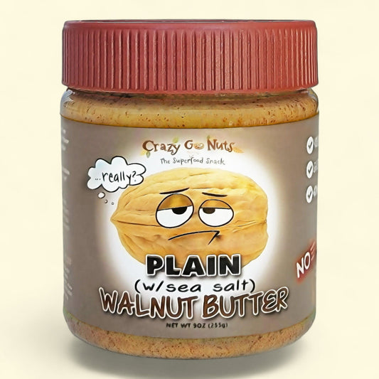 Beurre de noix Crazy Go Nuts, nature, 255 g