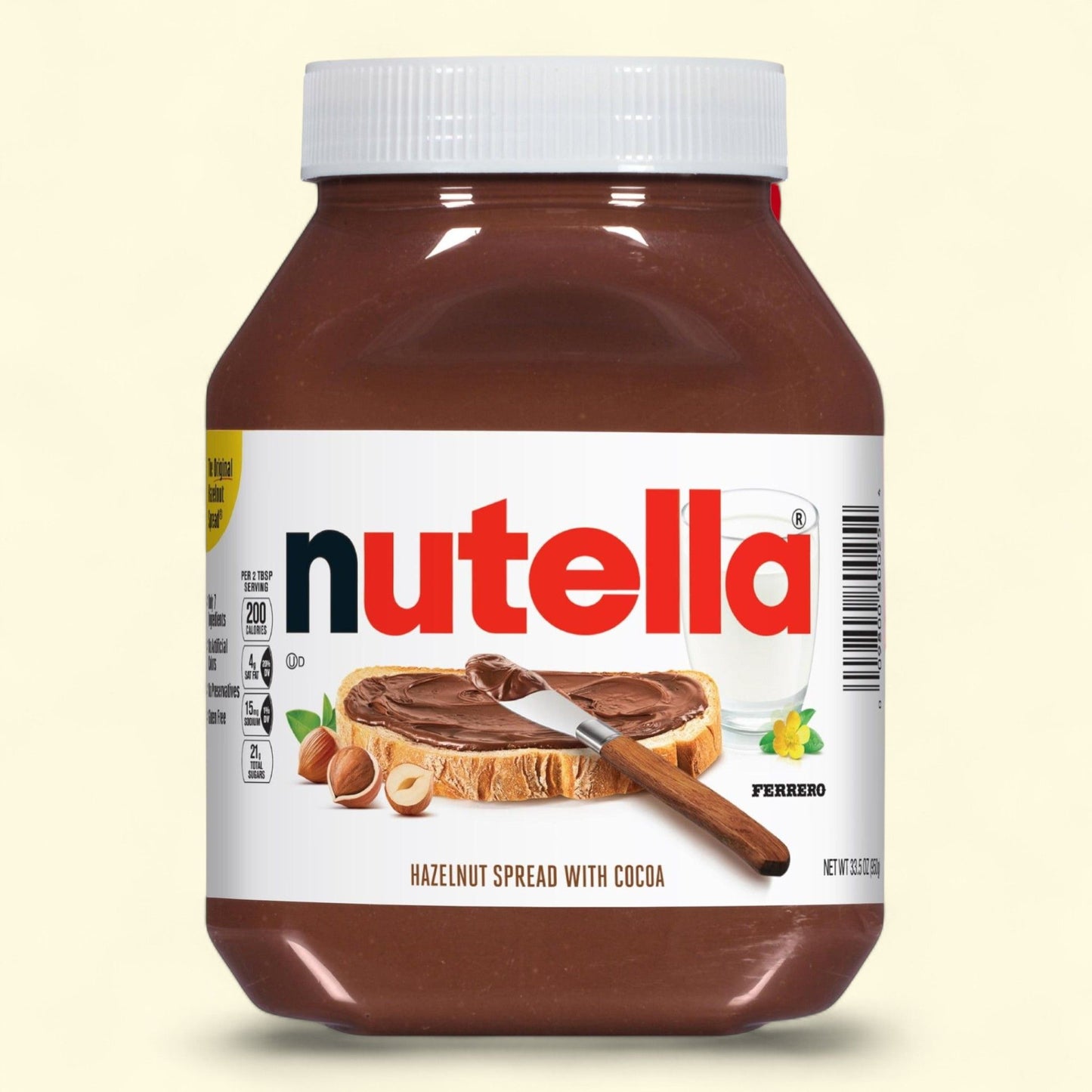 Nutella Hazelnut Spread with Cocoa, 33.5 oz Jar