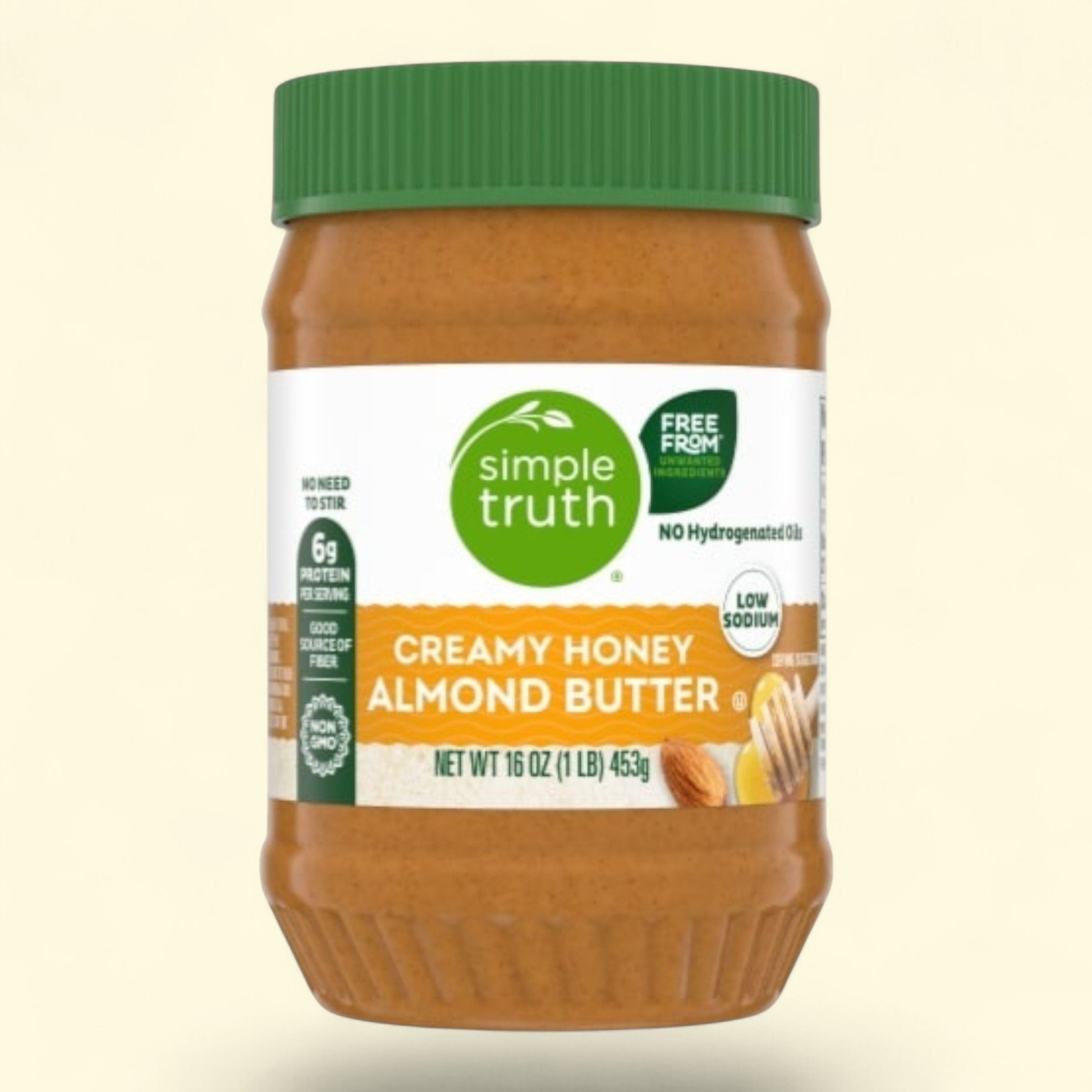 Simple Truth, Honey Almond Butter Smooth, No Stir 16 oz — authentic US product shipped worldwide by Treatspree