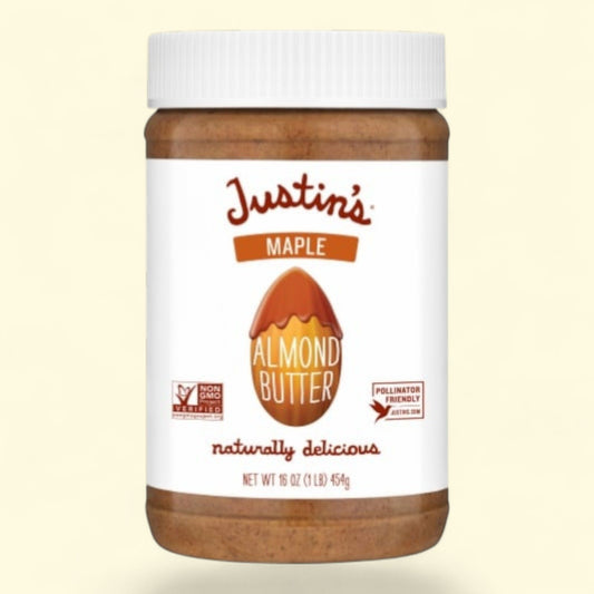 Beurre d'amande à l'érable Justin's, 450 g
