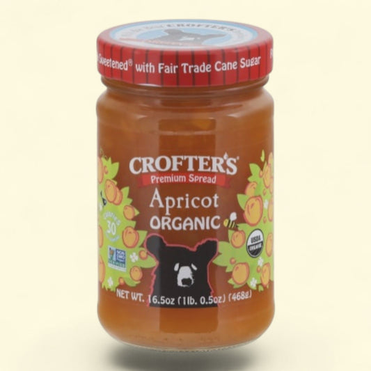 Crofter's Organic Apricot Premium Spread, 10 oz