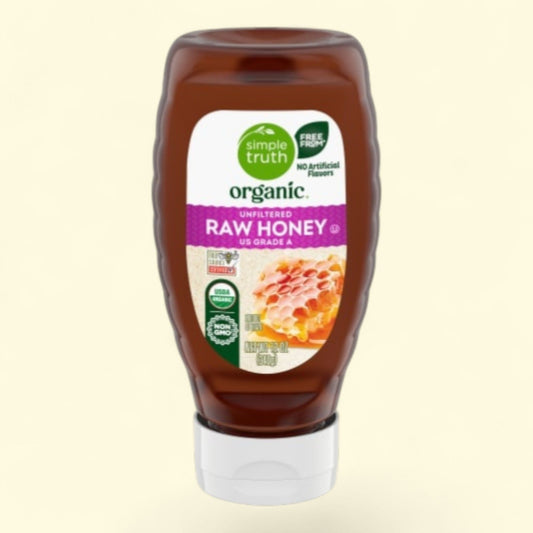 Simple Truth Organic, Unfiltered Raw Honey 12oz