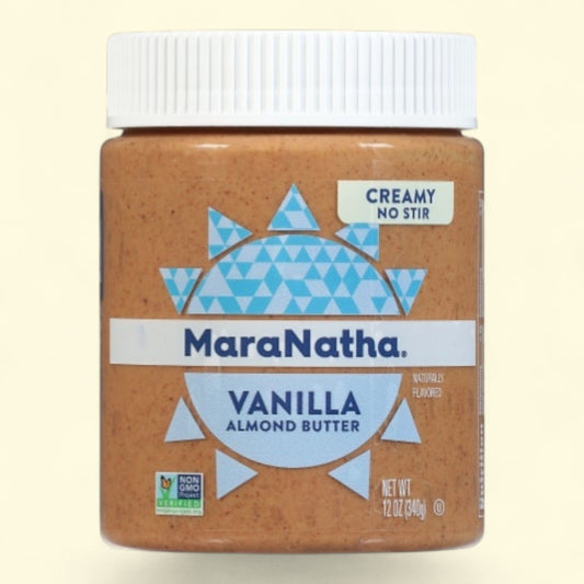Beurre d'amande MaraNatha, crémeux à la vanille (sans mélange), 340 g