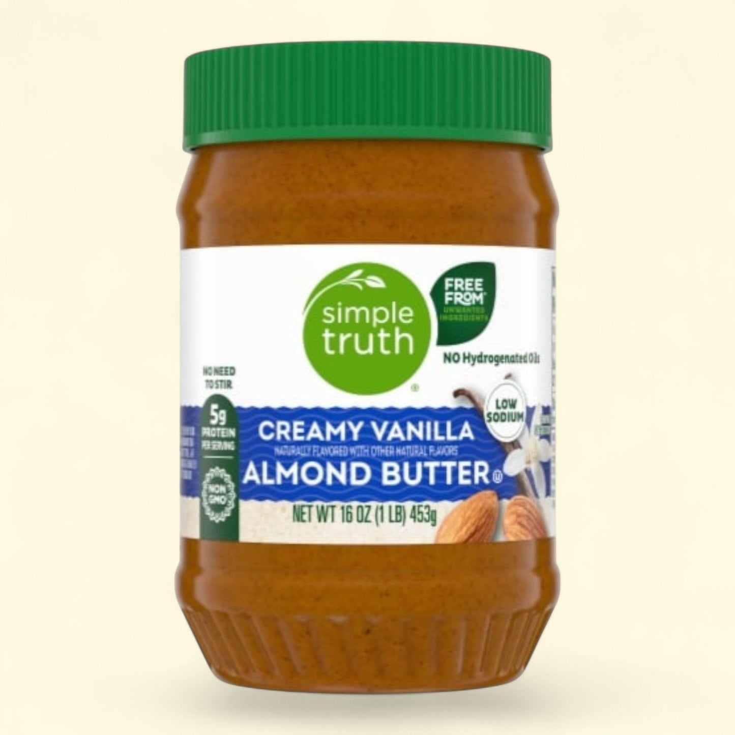 Simple Truth Vanilla Almond Butter Smooth, 16 oz — authentic US product shipped worldwide by Treatspree
